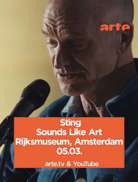 Sting - Sounds Like Art Rijksmuseum Amsterdam