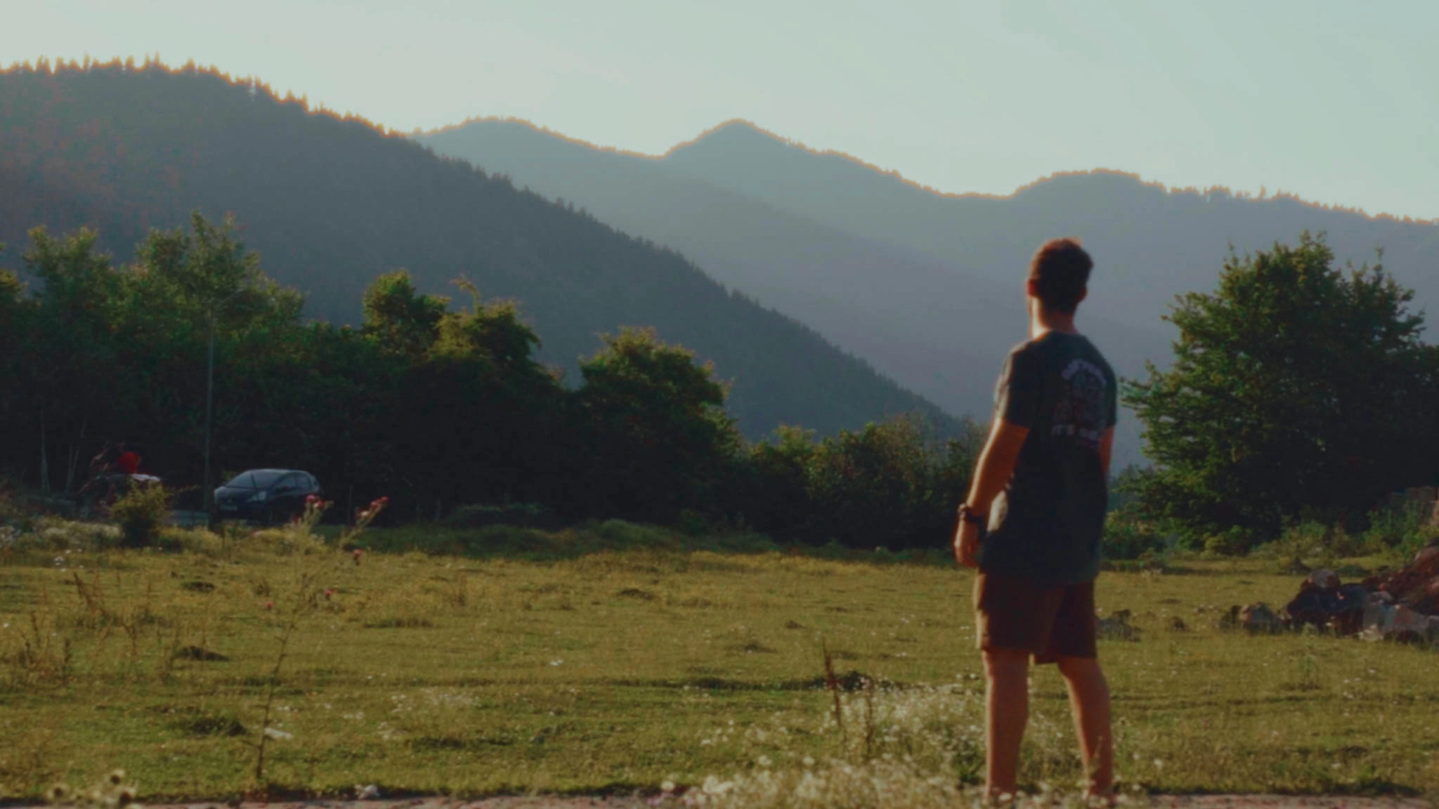 The Sky Together With The Earth