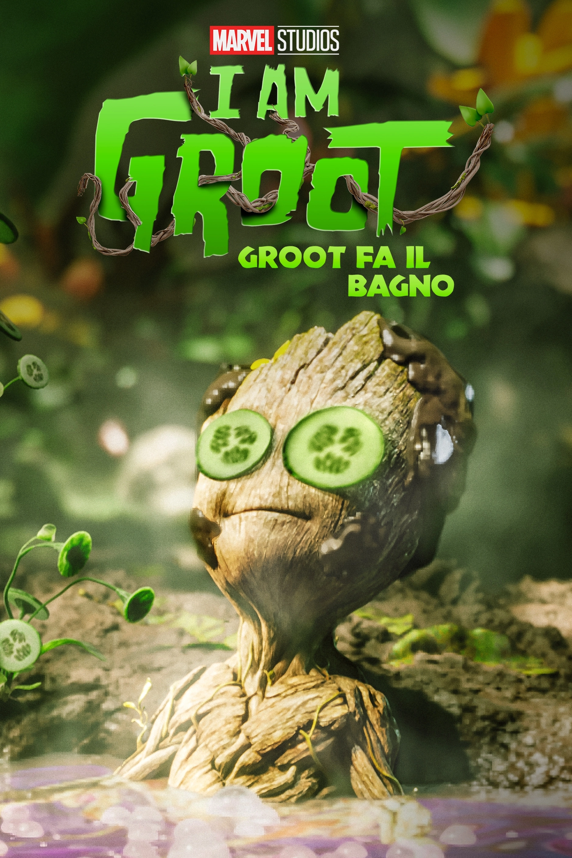 Groot Takes a Bath