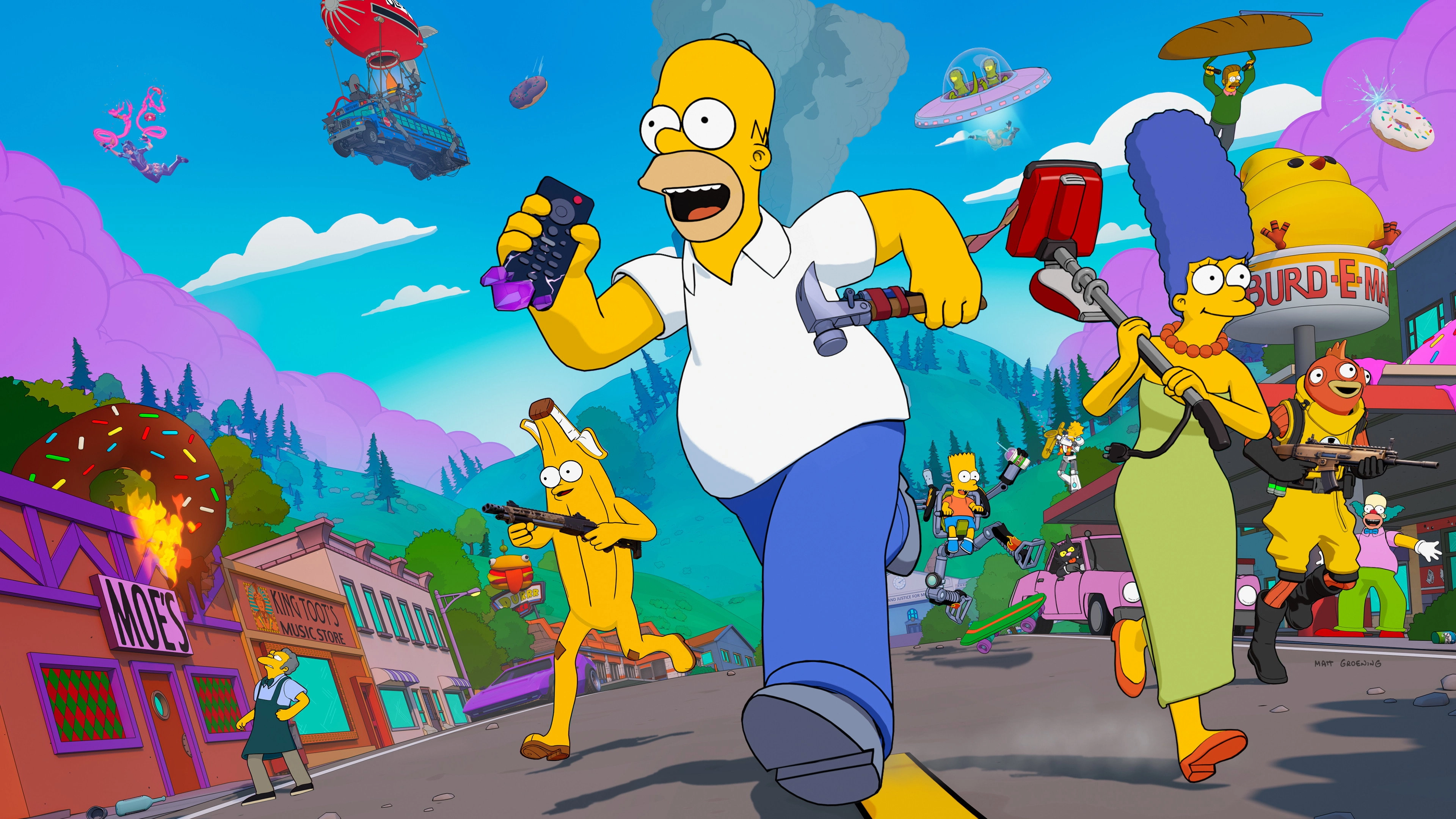 Fortnite x The Simpsons