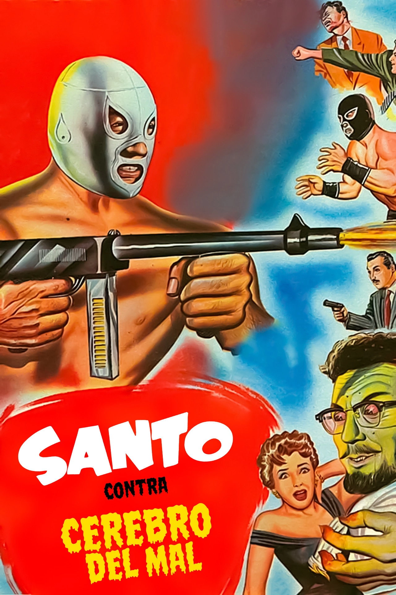 Santo vs. Evil Brain