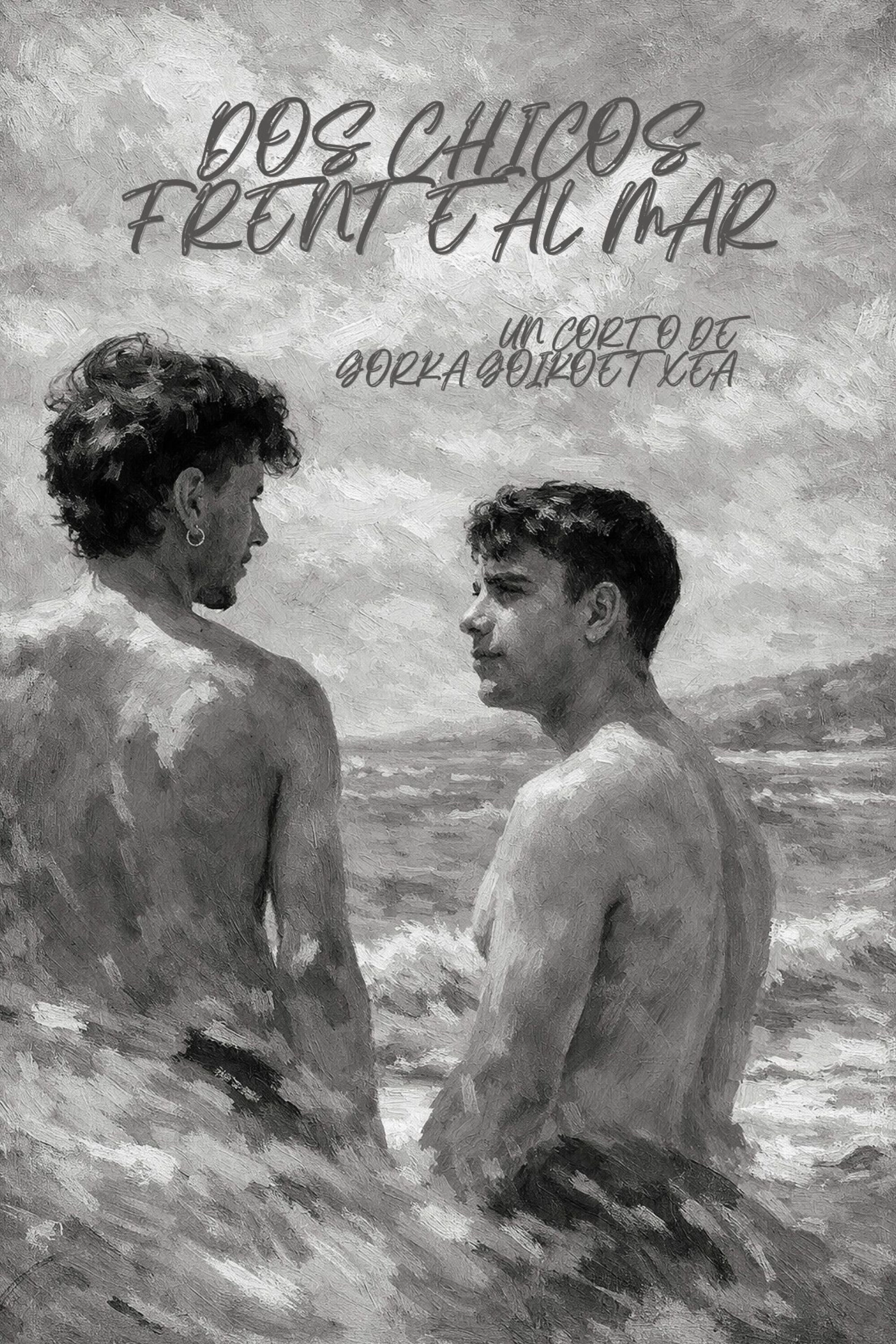 Dos Chicos Frente al Mar