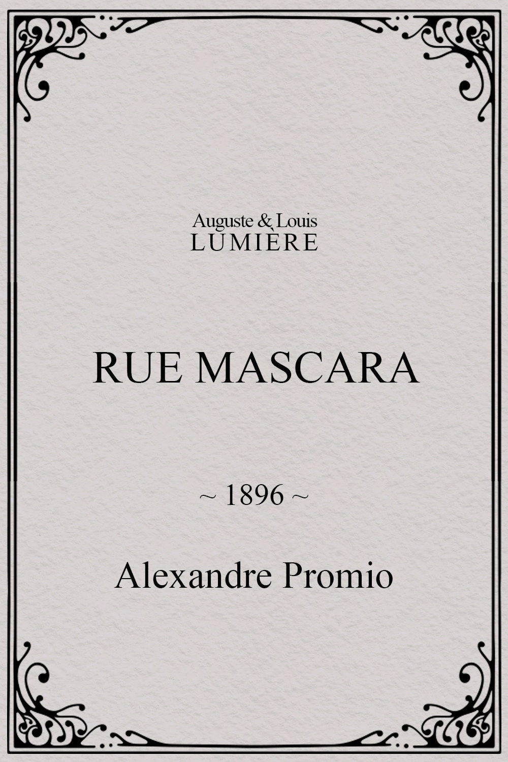 Rue Mascara