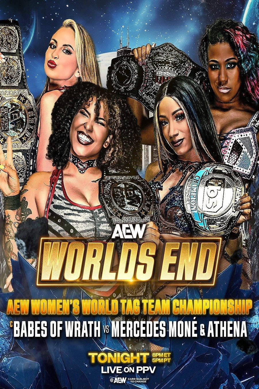 AEW Worlds End 2025