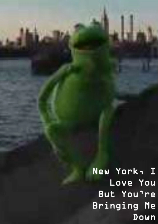 New York, I Love You But You're Bringing Me Down