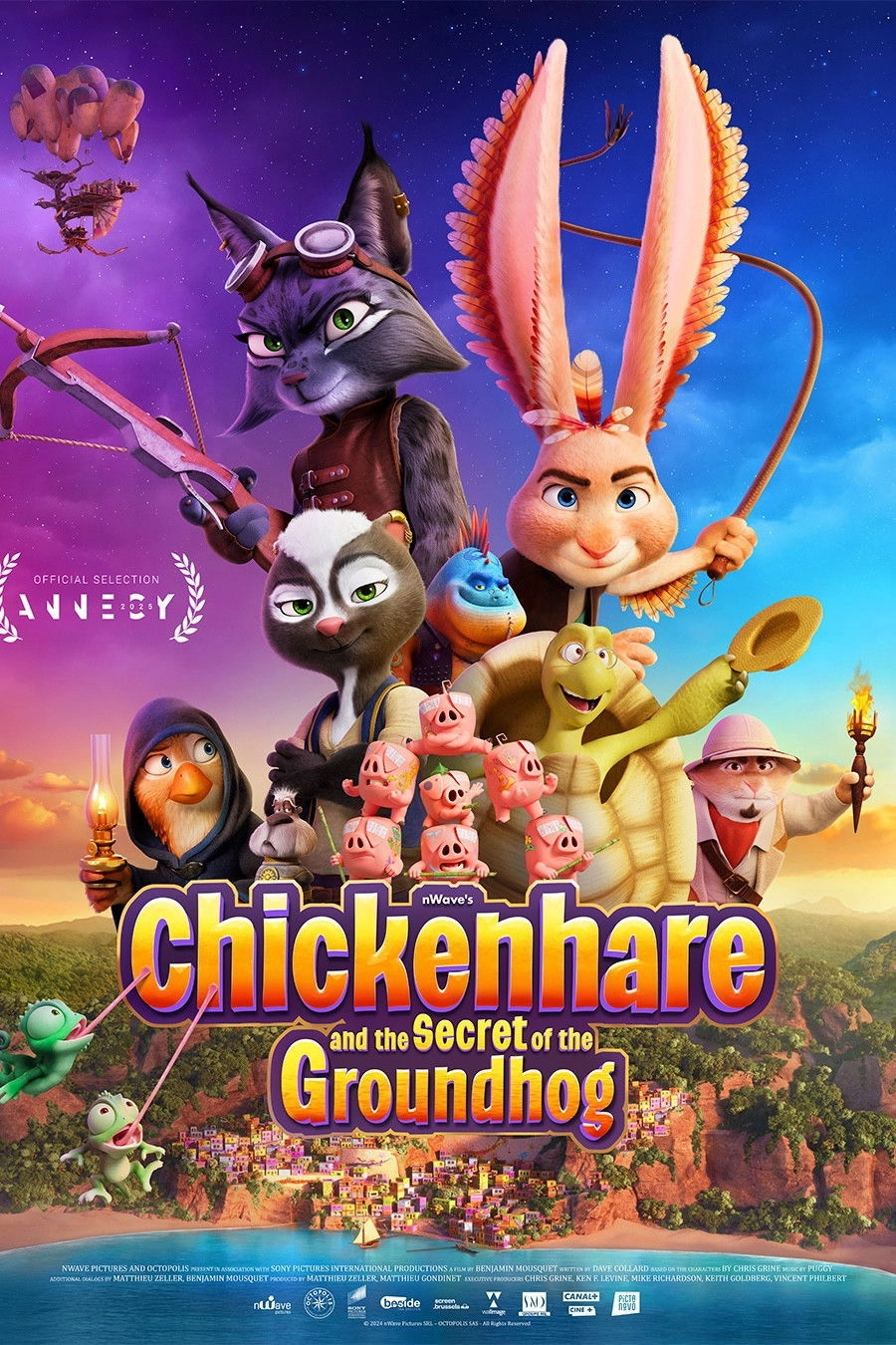 Chickenhare and the Secret of the Groundhog