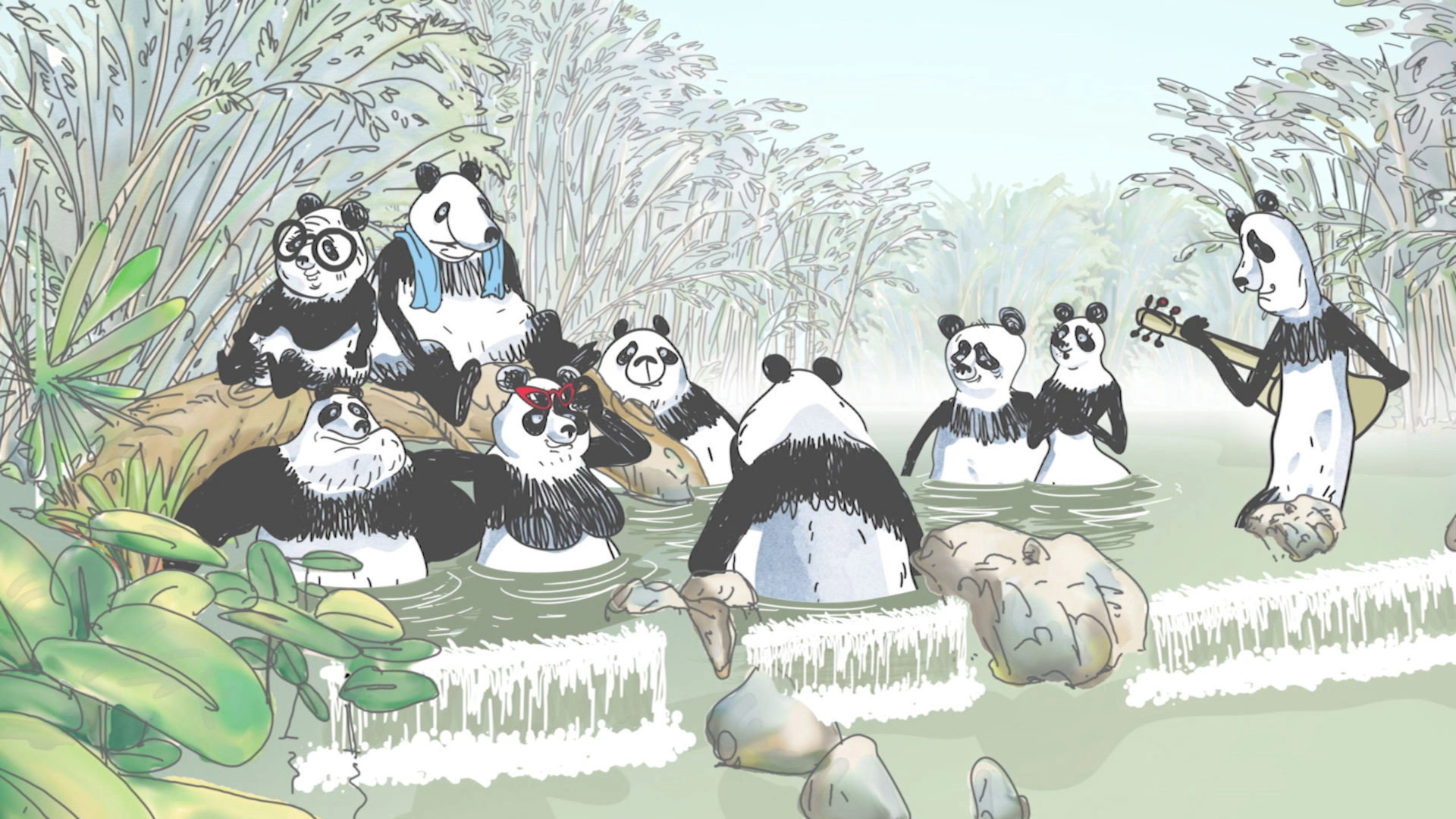 Pandas in the Mist