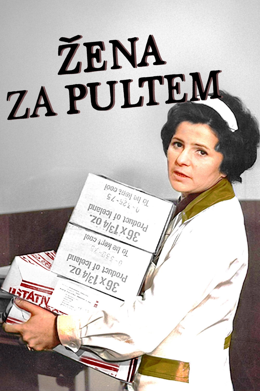 Žena za pultem