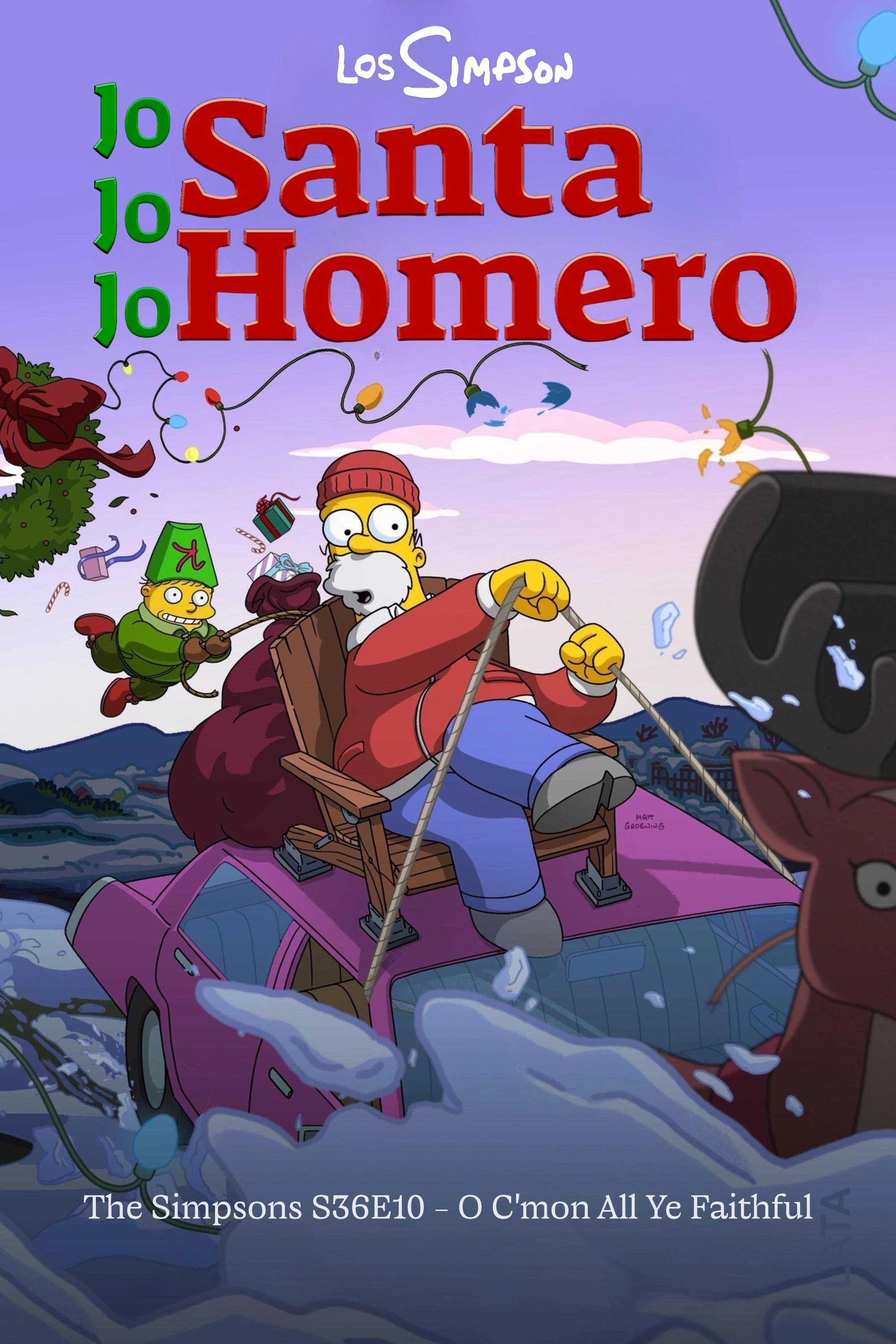 The Simpsons: O C'mon All Ye Faithful
