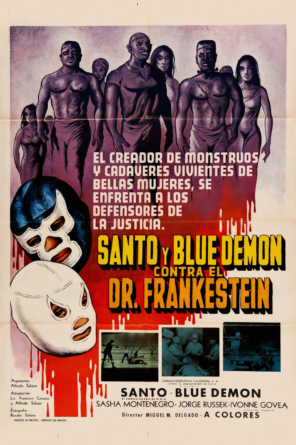 Santo and Blue Demon vs. Dr. Frankenstein