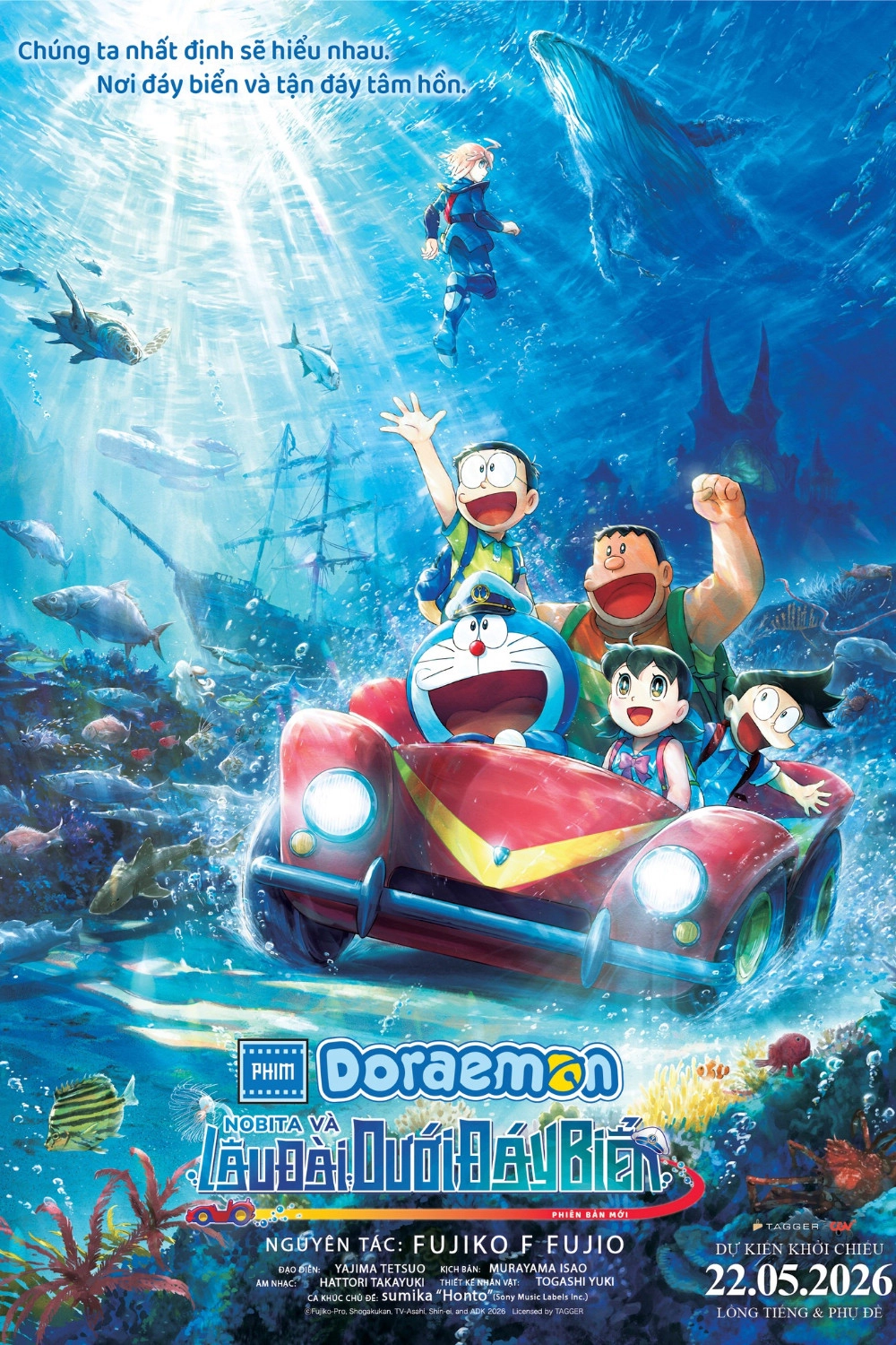 Doraemon the Movie: New Nobita and the Castle of the Undersea Devil