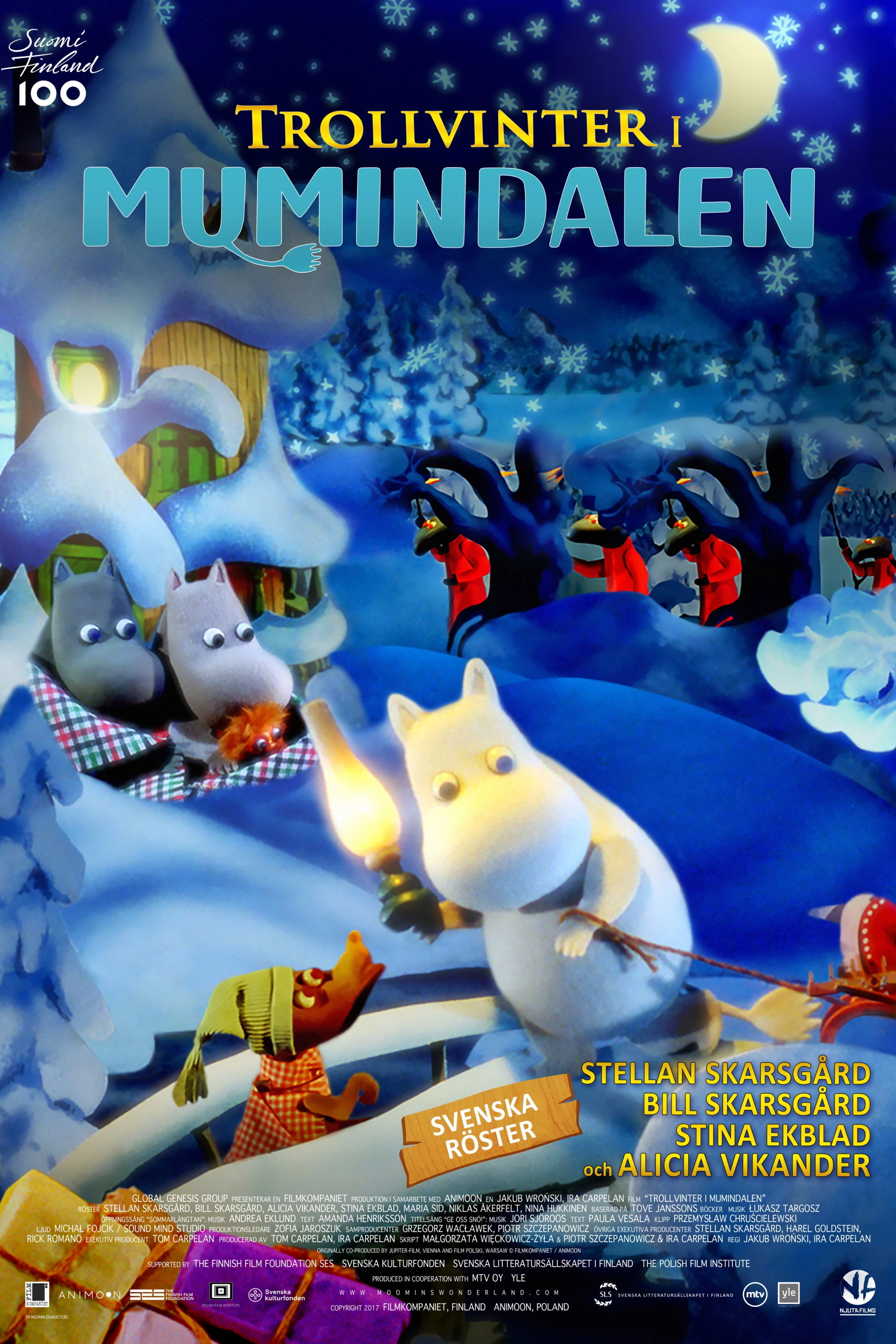 Moomins and the Winter Wonderland
