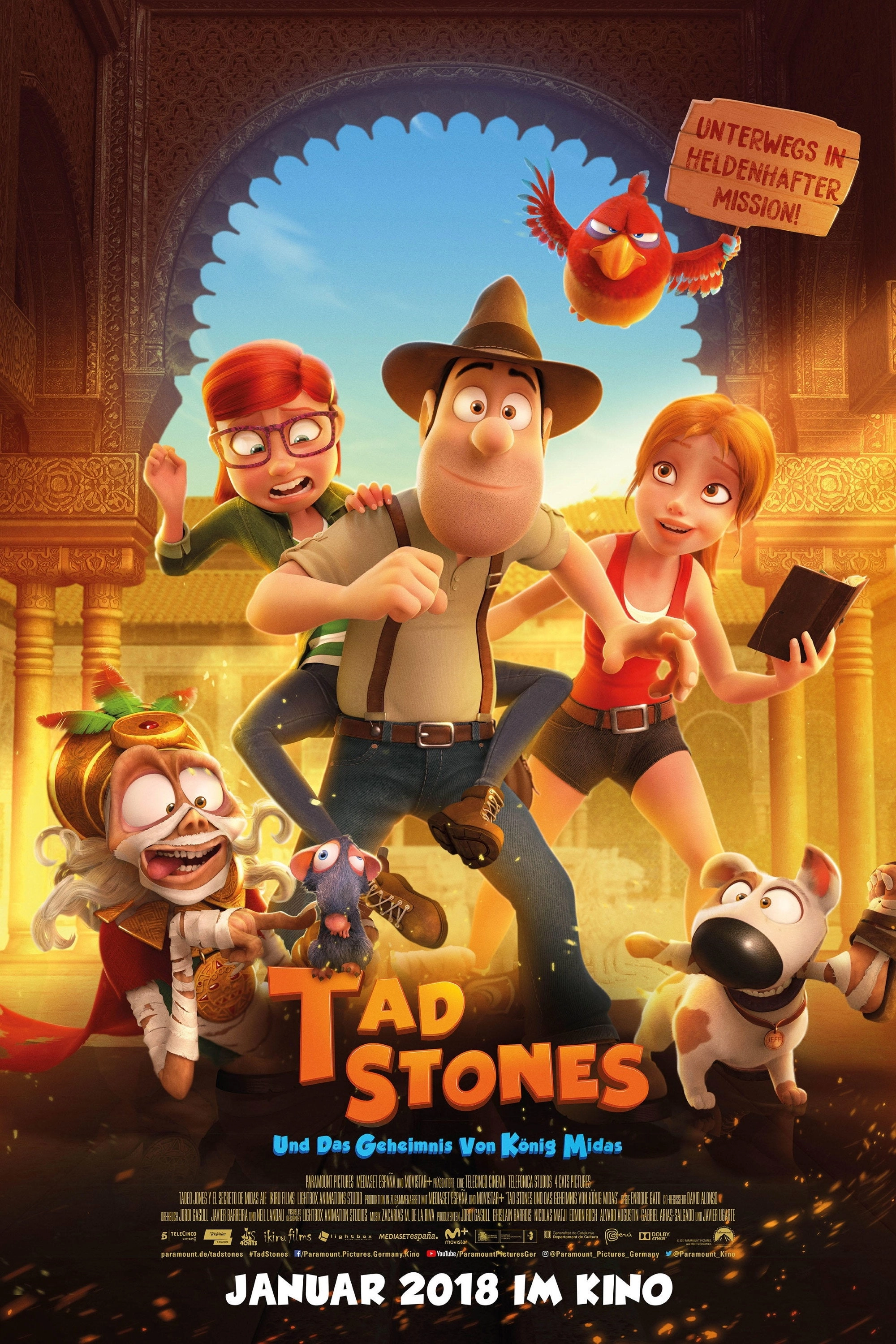 Tad, the Lost Explorer, and the Secret of King Midas