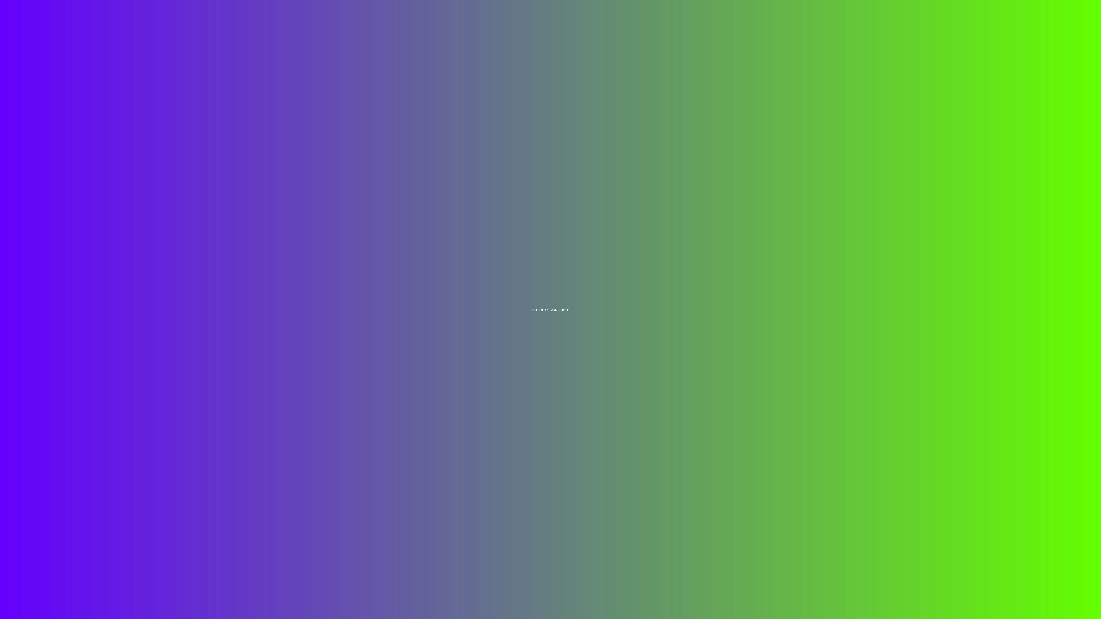 Color Print as Reversal