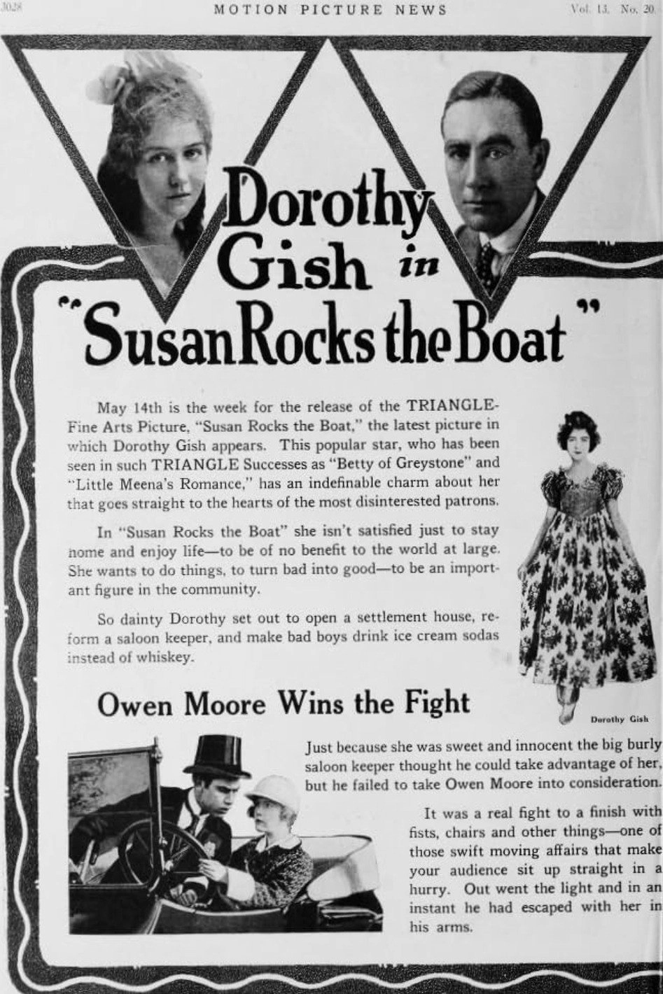 Susan Rocks the Boat