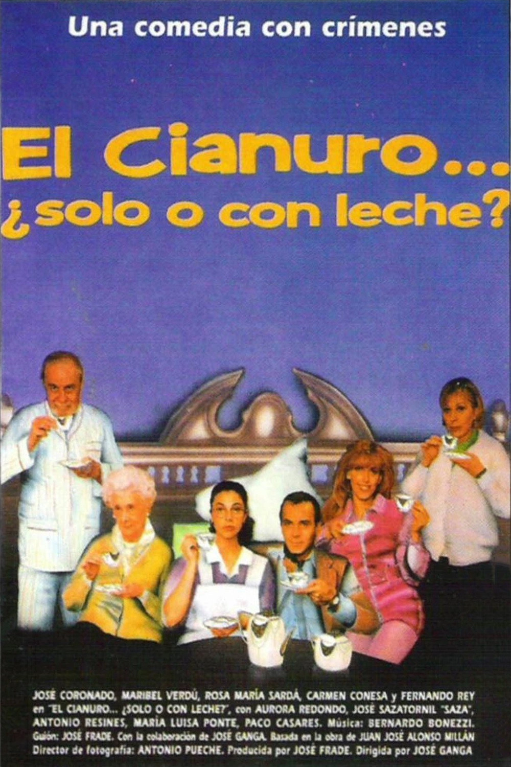 El cianuro… ¿solo o con leche?