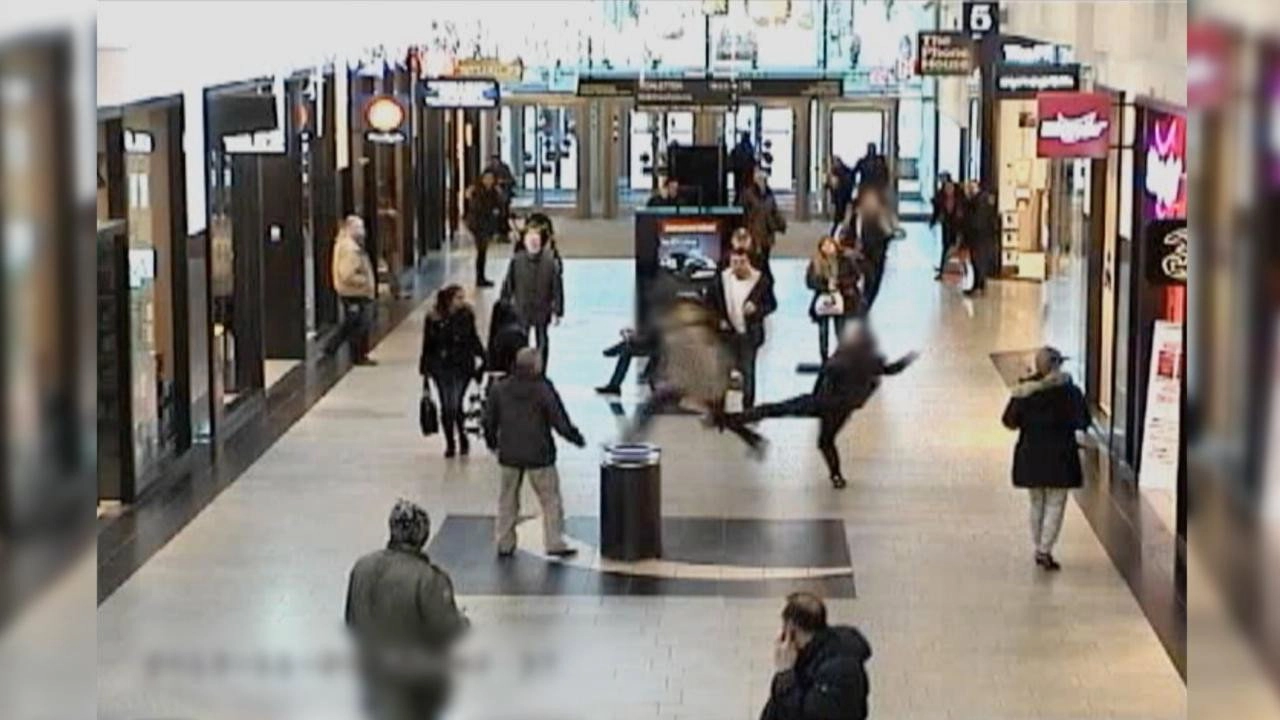 Fångat på polisens kamera