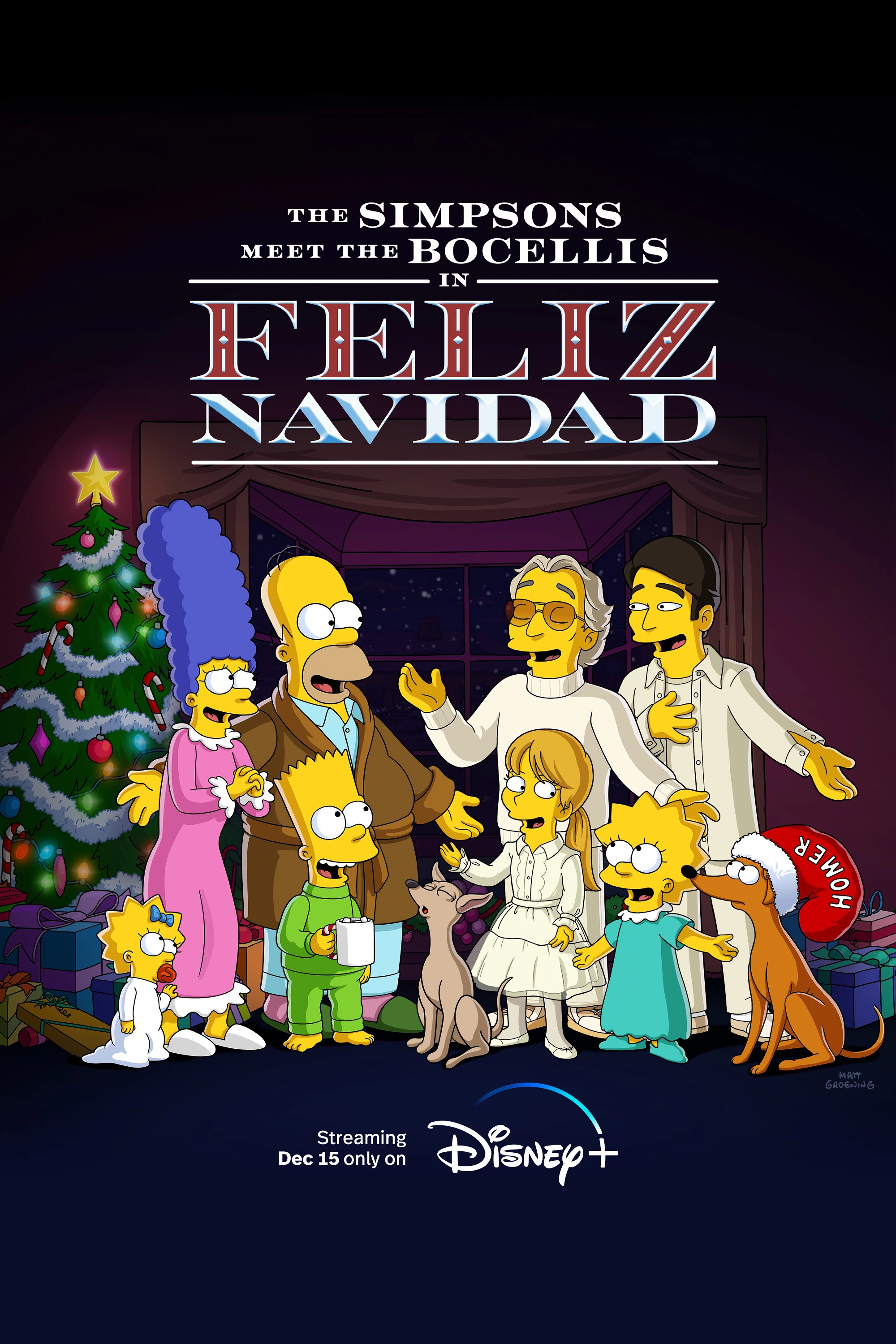 The Simpsons Meet the Bocellis in "Feliz Navidad"