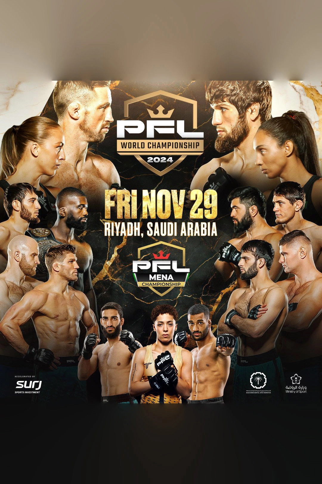 PFL 2024 Championships - Loughnane vs. Khizriev