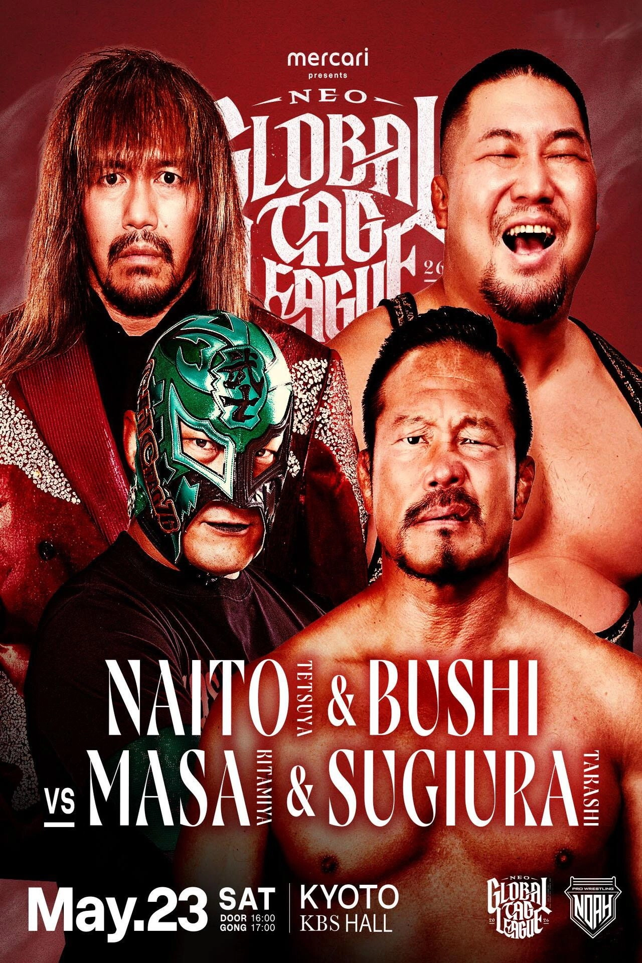 NOAH Neo Global Tag League 2026 ~ Day 1