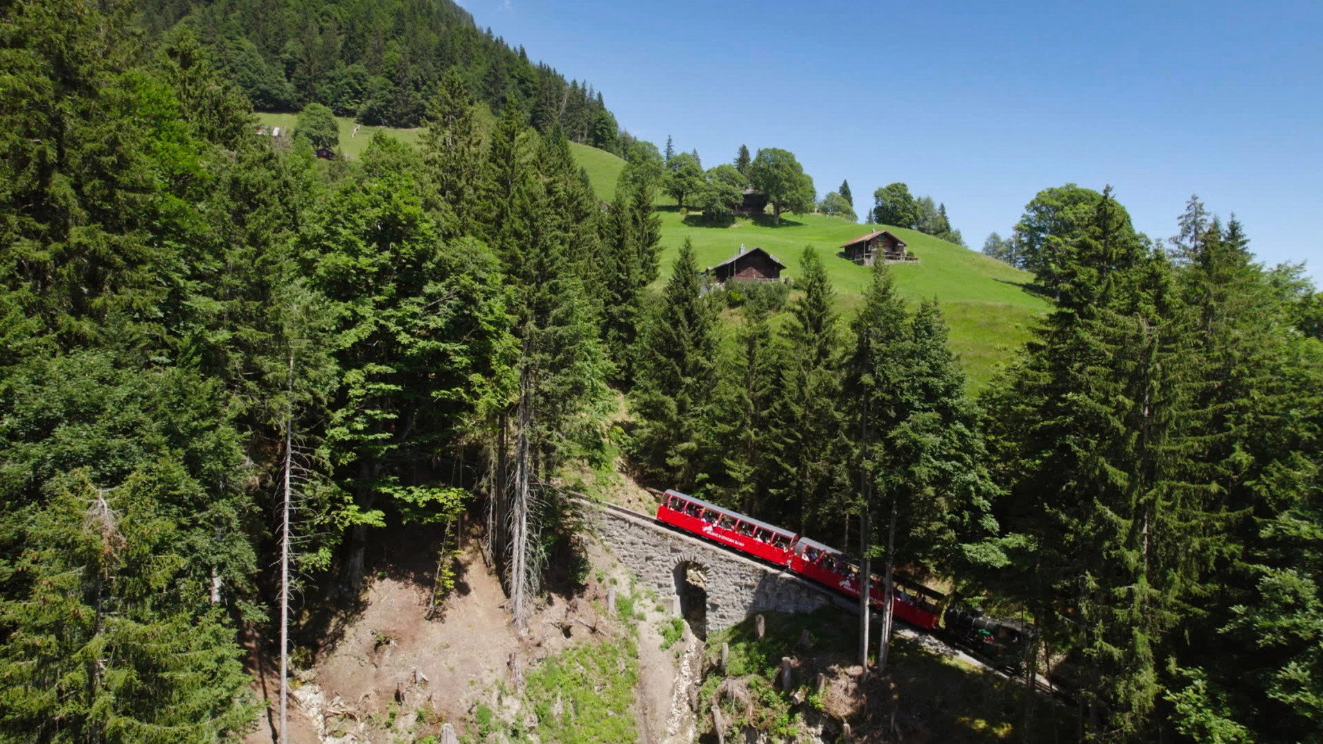 Spektakuläre Bergbahnen der Schweiz