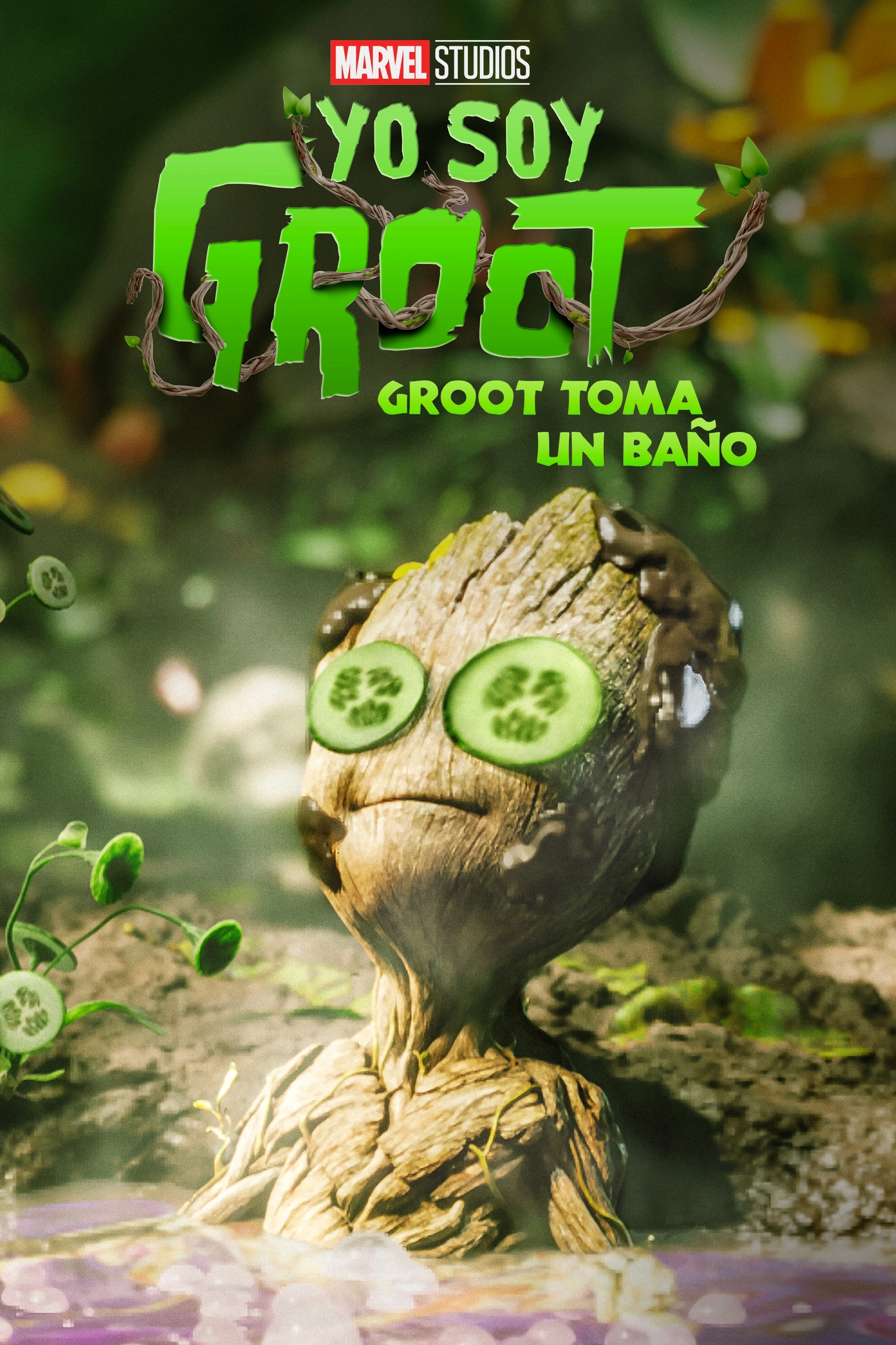 Groot Takes a Bath