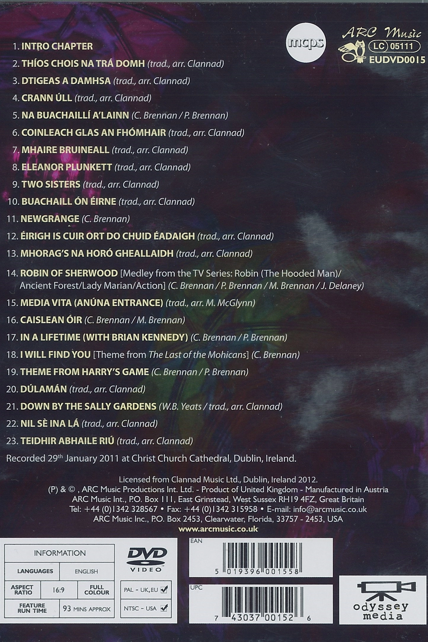 Clannad - Live At Christ Church Cathedral