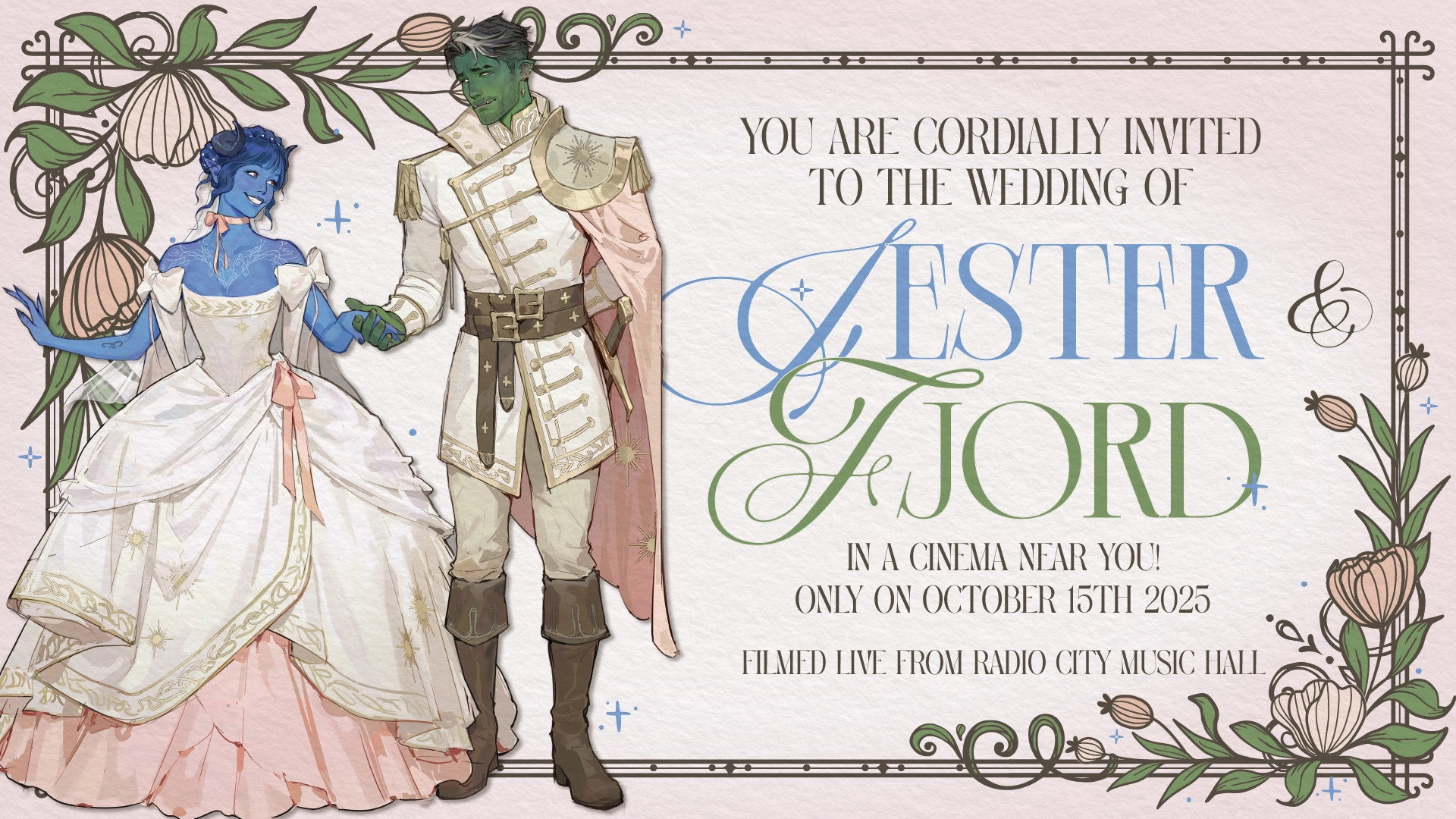 Critical Role Live: Jester and Fjord's Wedding