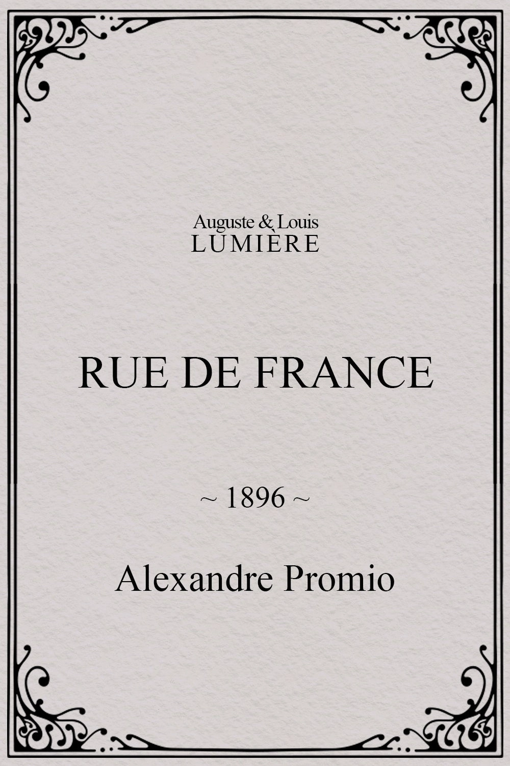 Rue de France