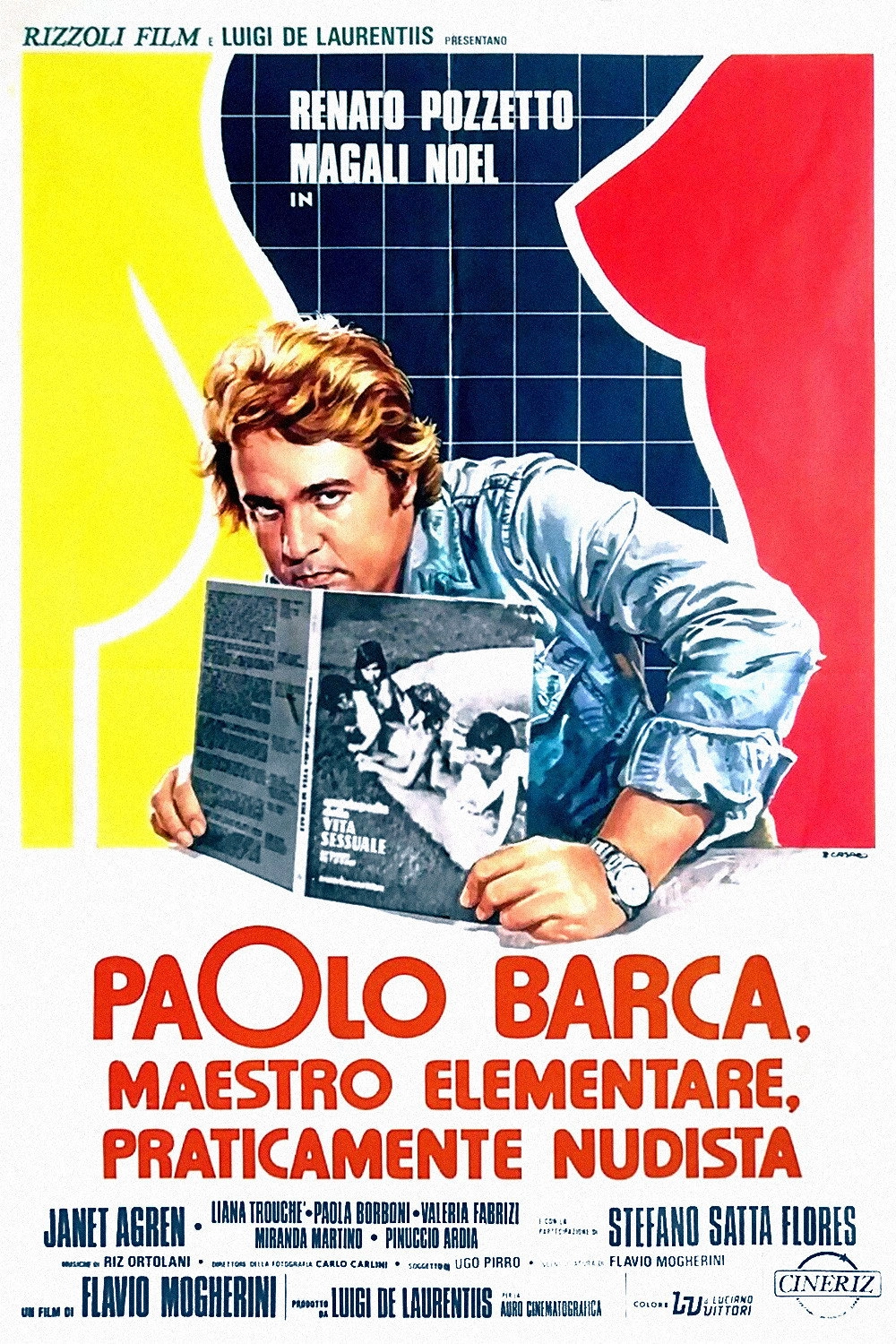 Paolo Barca, Elementary School Teacher, Practically a Nudist