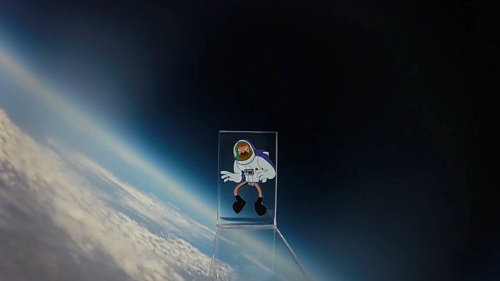 CRONONAUTA VA AL ESPACIO