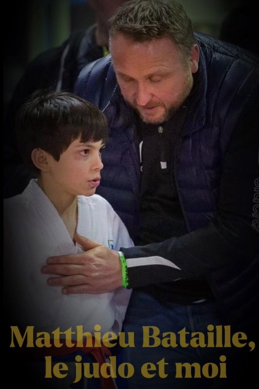 Robin et son professeur de judo Matthieu