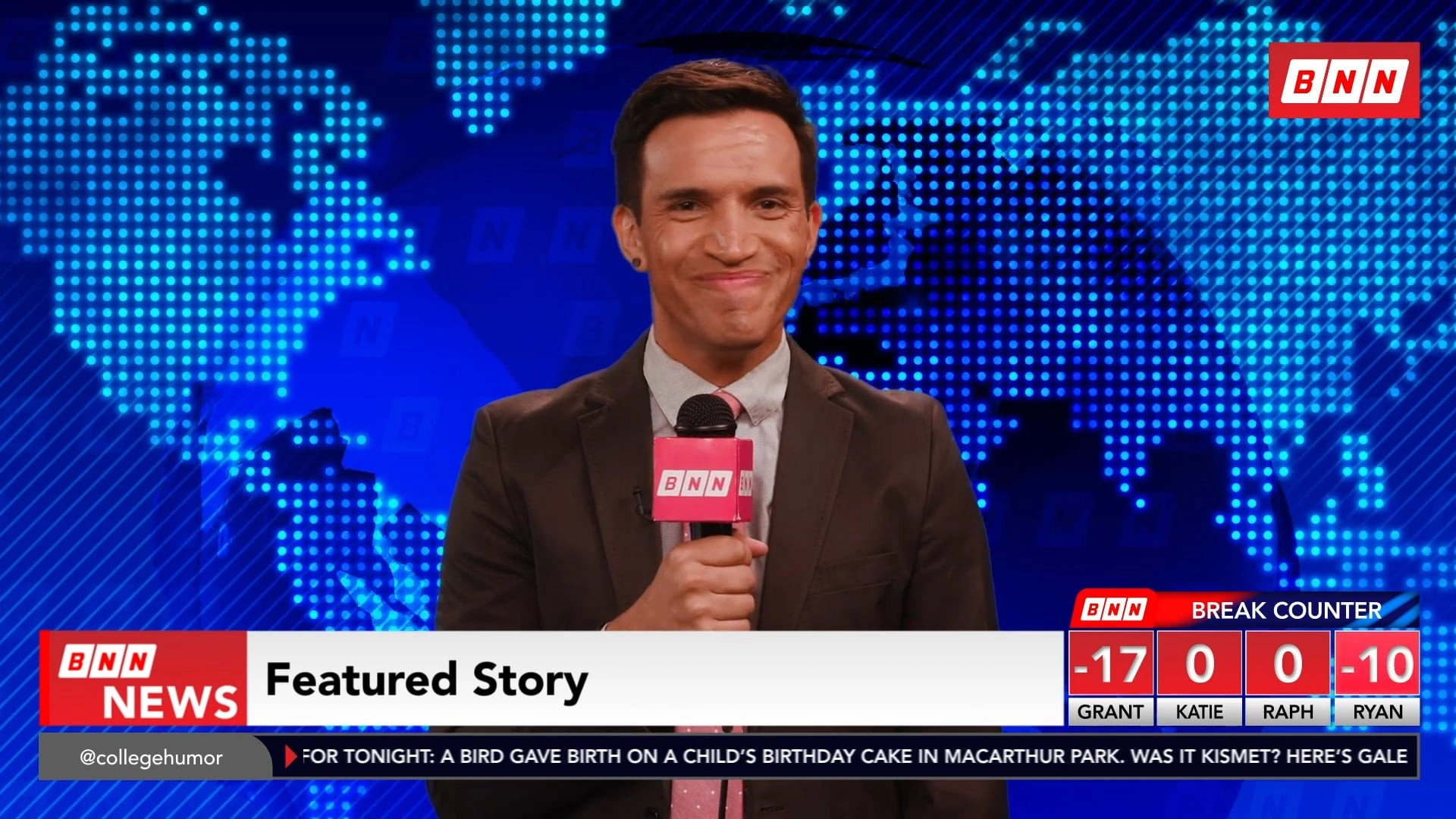 Breaking News: No Laugh Newsroom