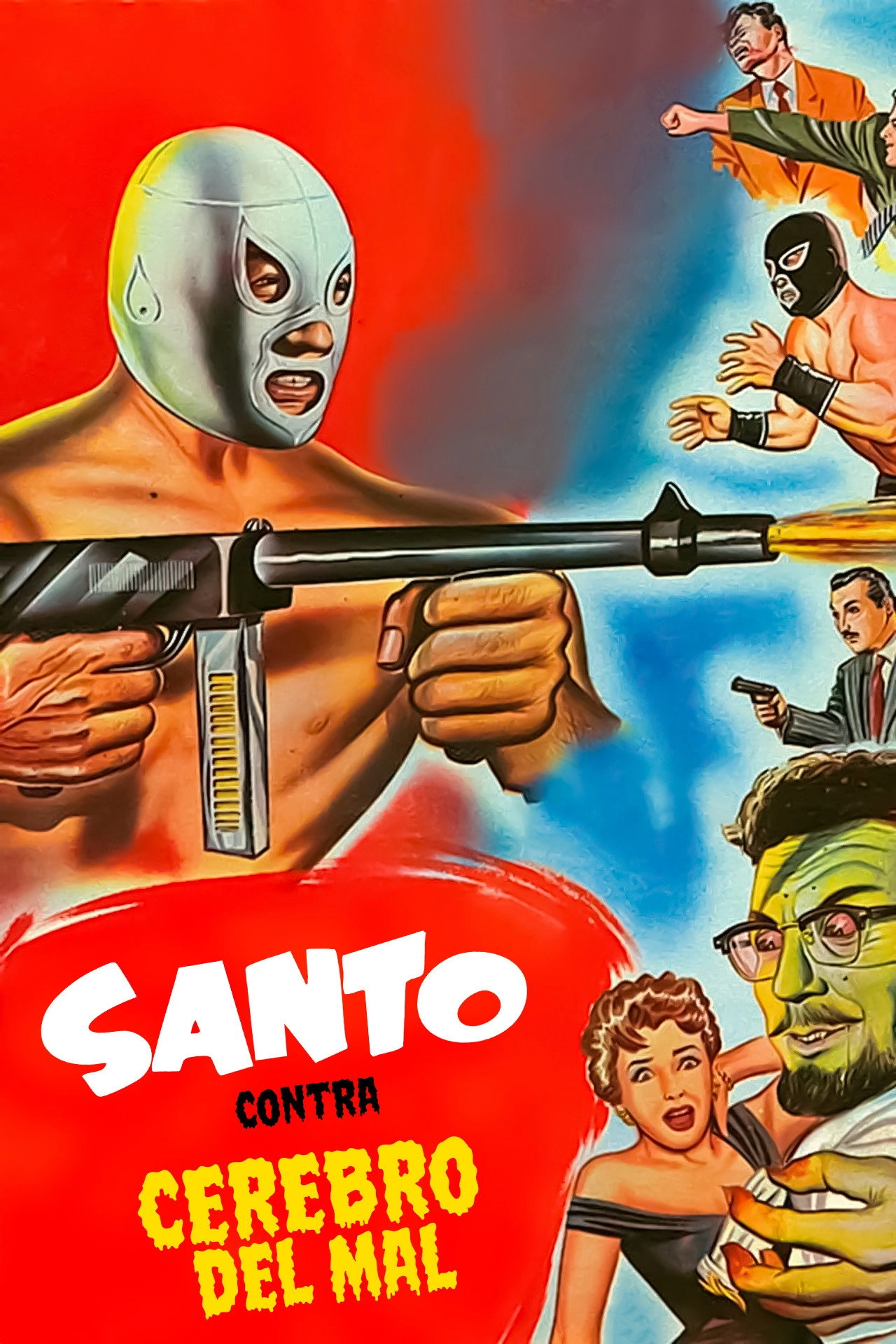 Santo vs. Evil Brain