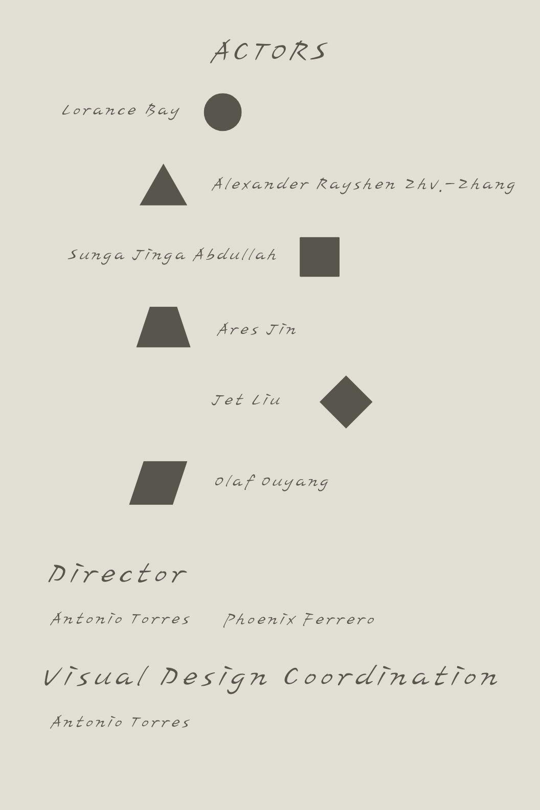 Interview Record of New Artists