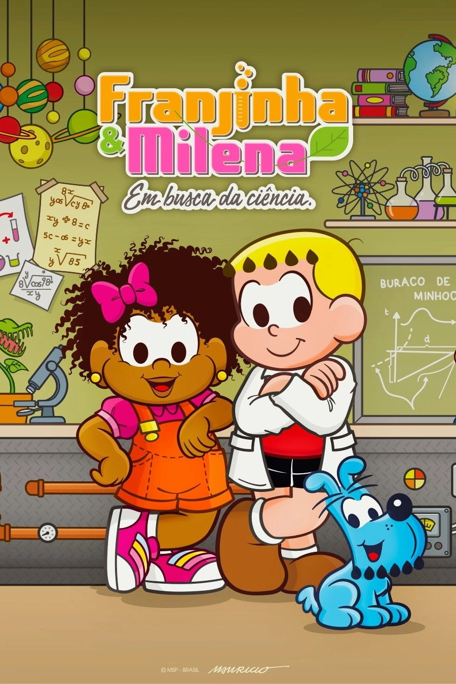 Franjinha e Milena em Busca da Ciência