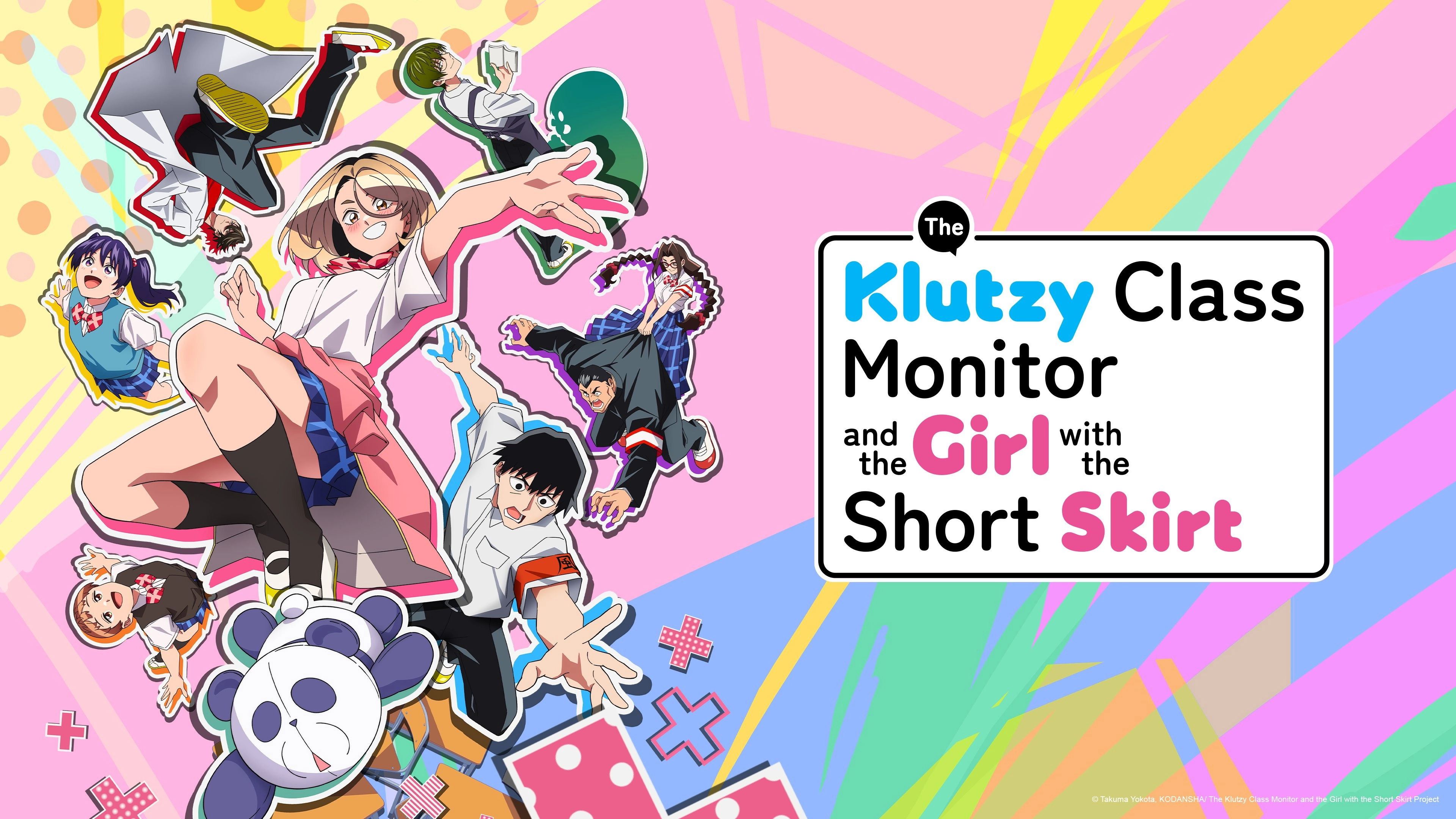 The Klutzy Class Monitor and the Girl with the Short Skirt