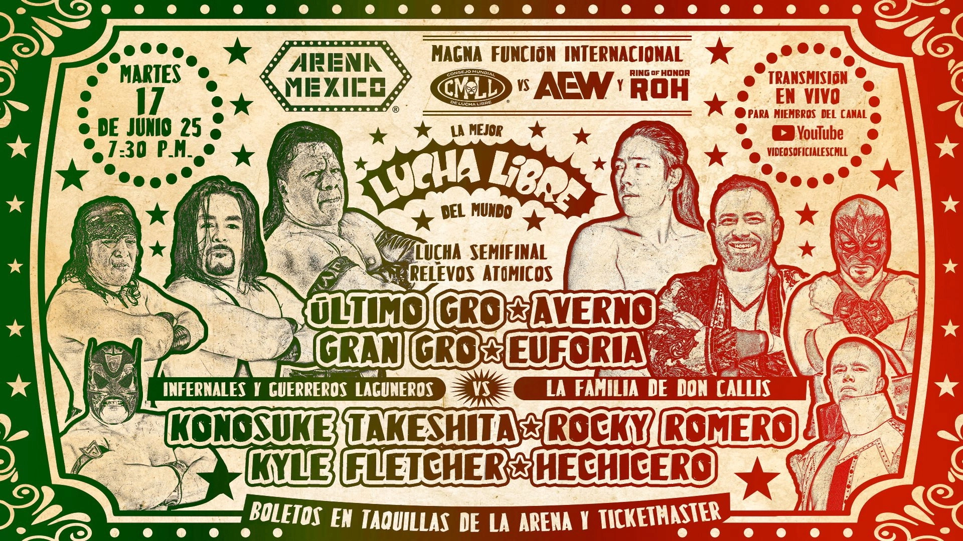 CMLL Martes Populares - CMLL vs. AEW/ROH