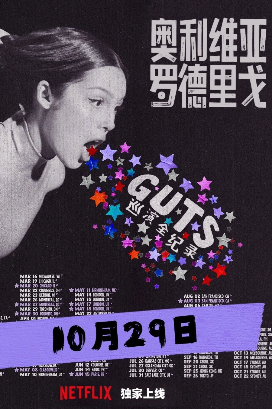 Olivia Rodrigo: GUTS World Tour