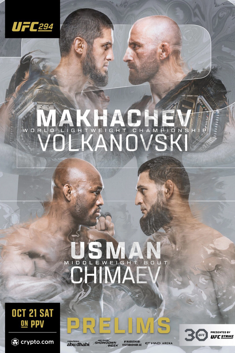 UFC 294: Makhachev vs. Volkanovski 2