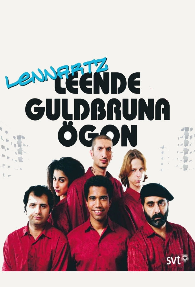 Leende Guldbruna Ögon