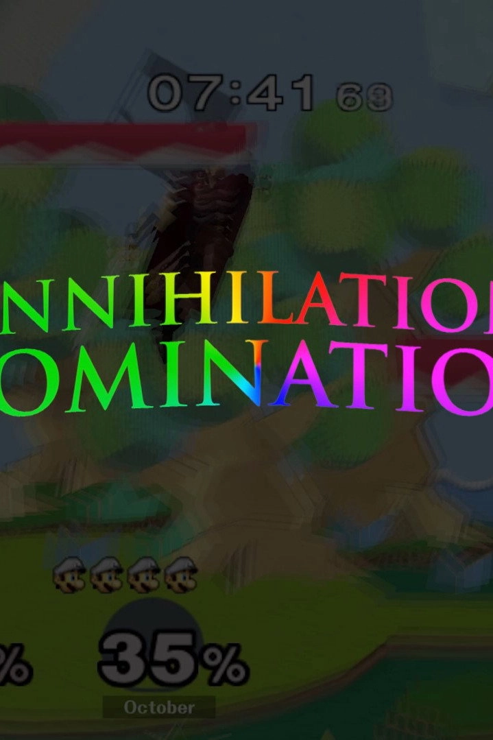 Annihilation Domination: A Melee Montage Video