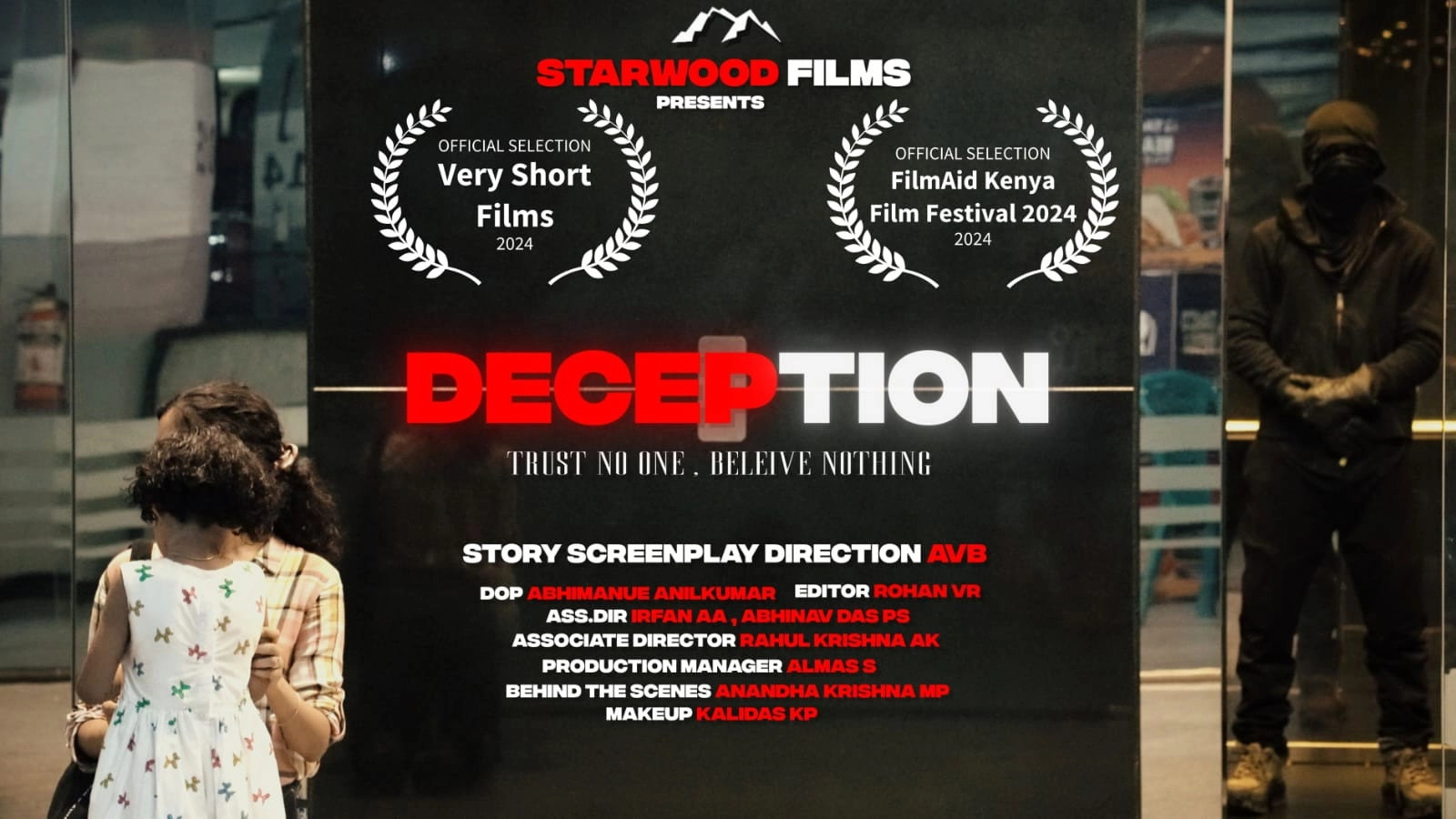 Deception - trust no one, Believe nothing