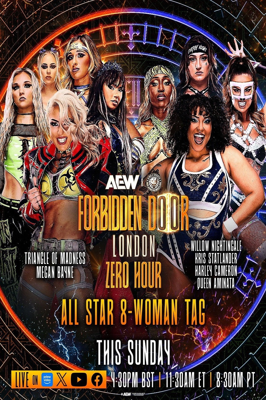 AEW x NJPW: Forbidden Door 2025 - Zero Hour