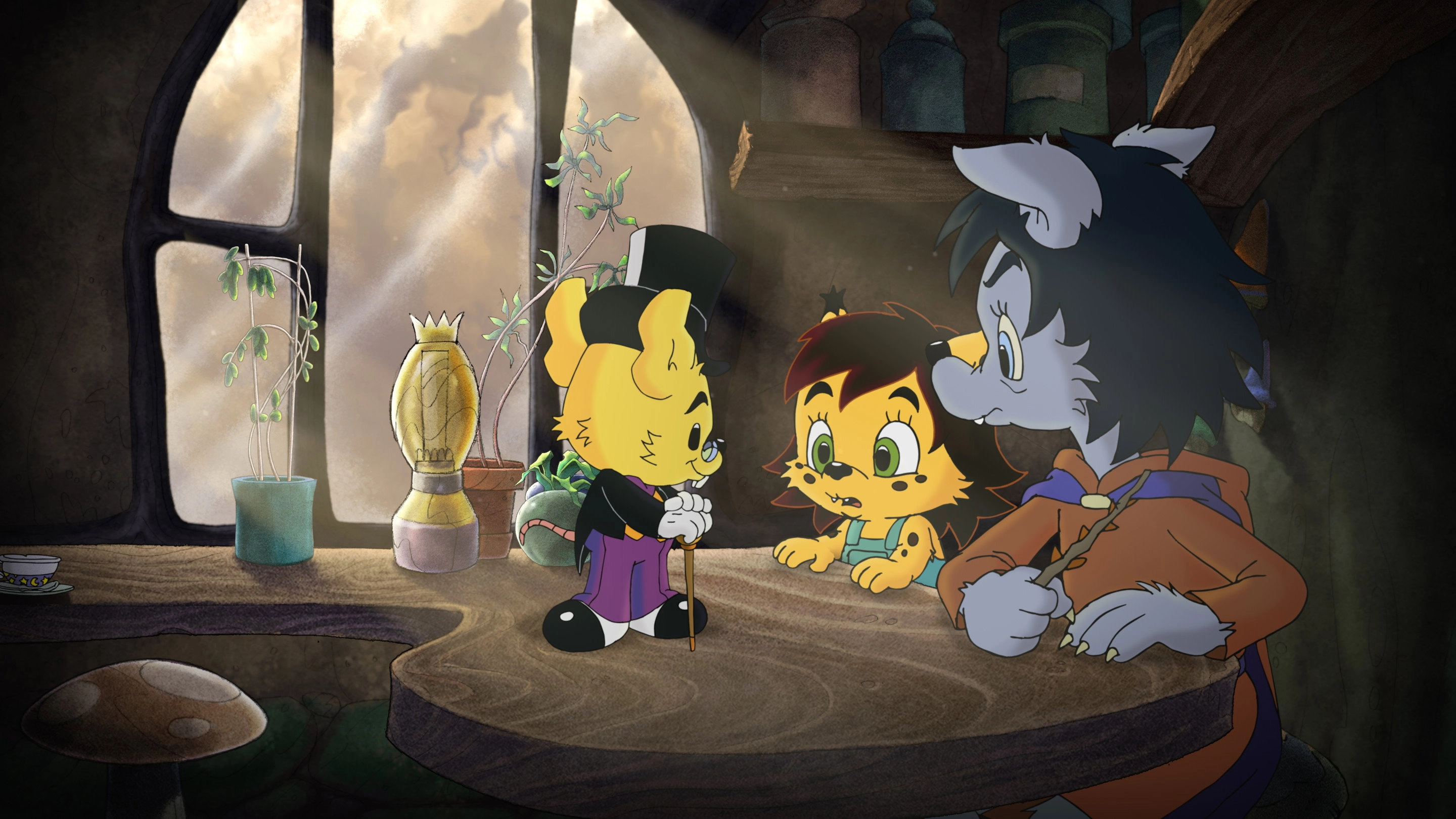 Bamse and the Witch's Daughter