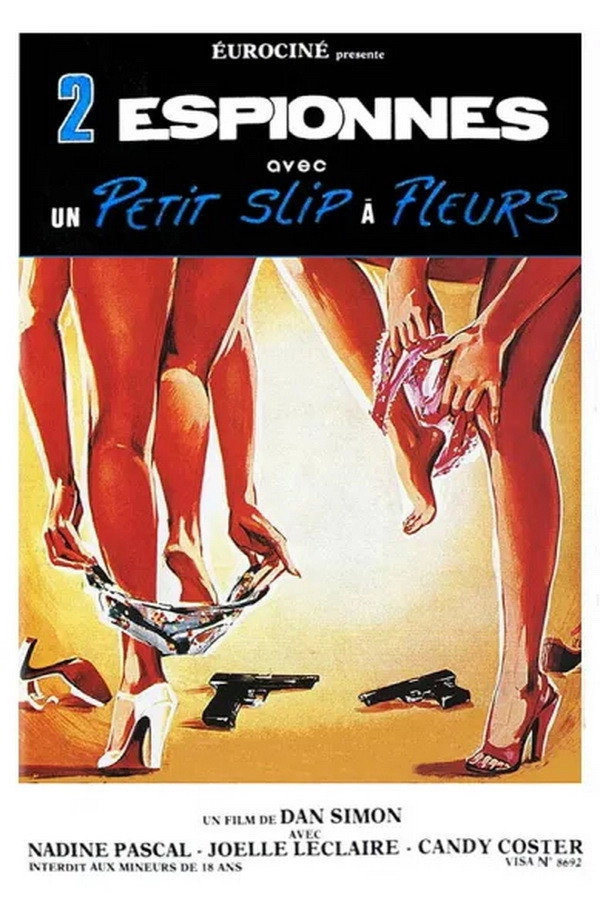 Two Female Spies with Flowered Panties
