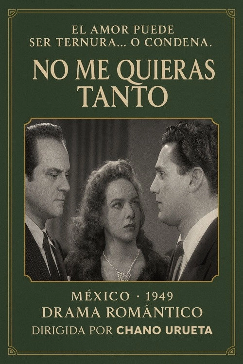 No me quieras tanto...