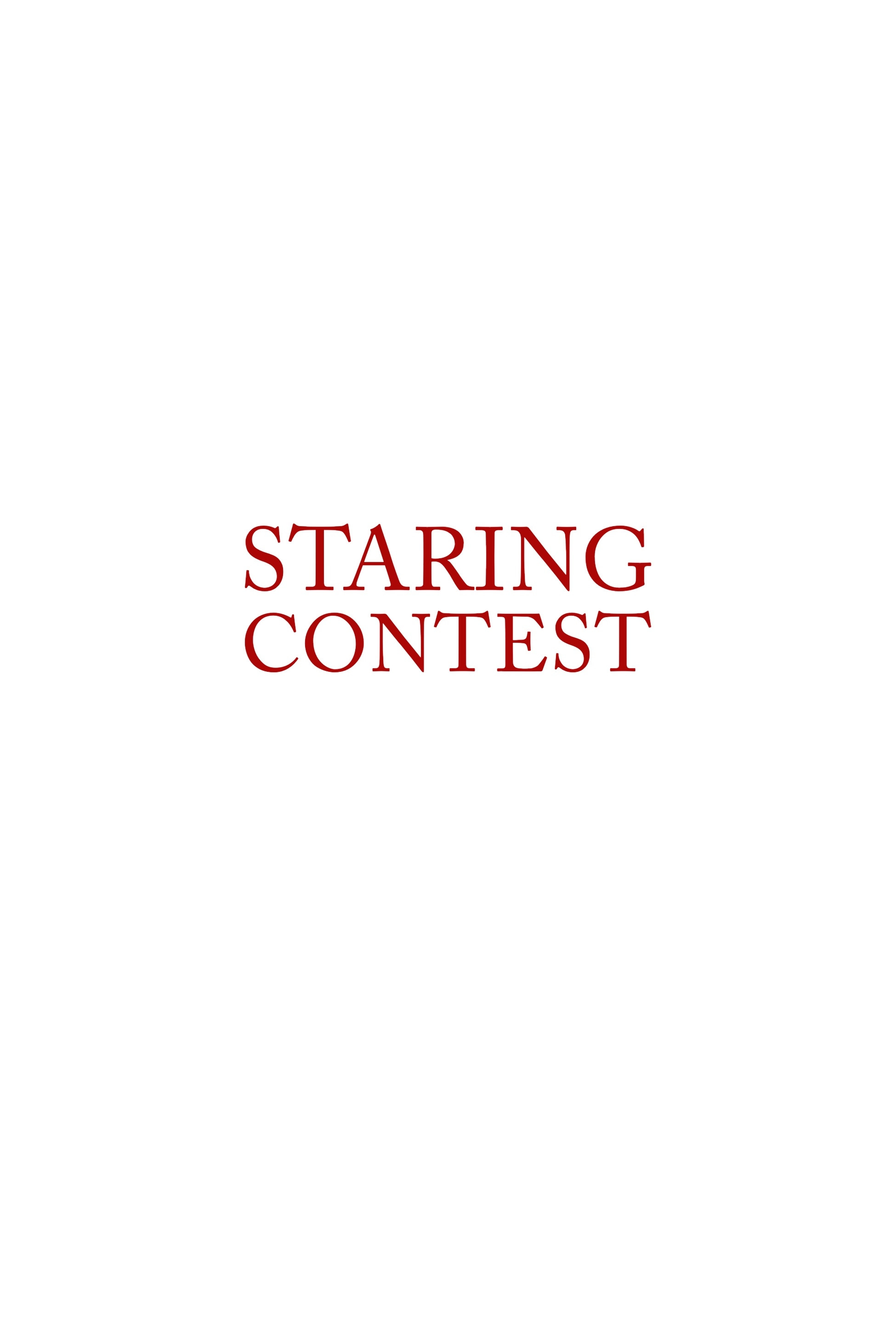 Staring Contest