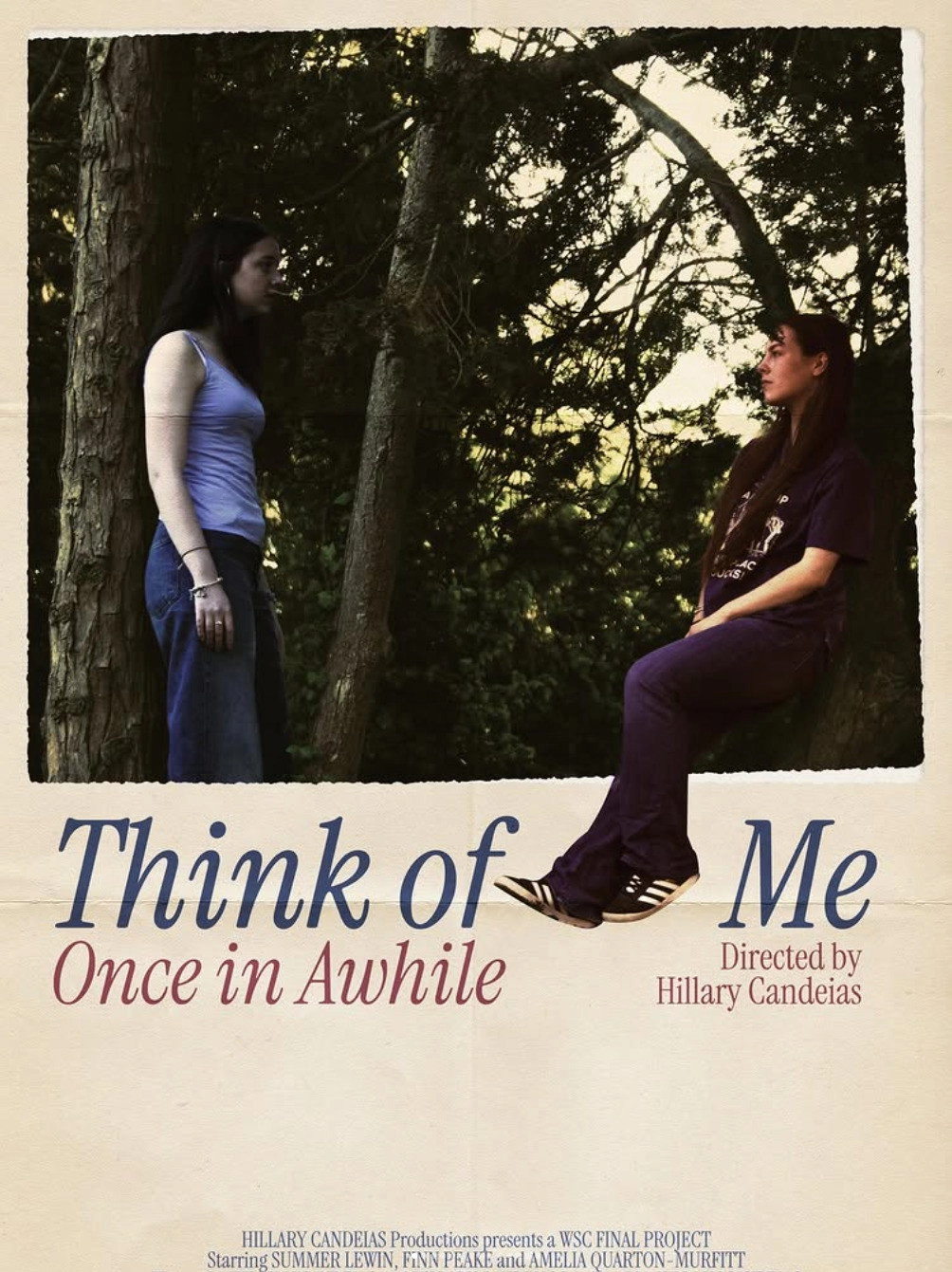 Think of Me Once in Awhile
