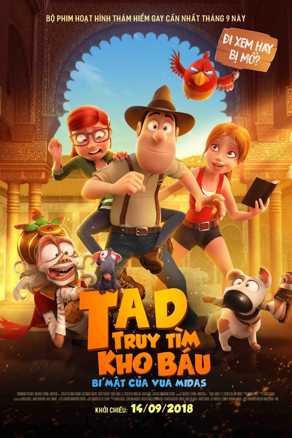 Tad, the Lost Explorer, and the Secret of King Midas